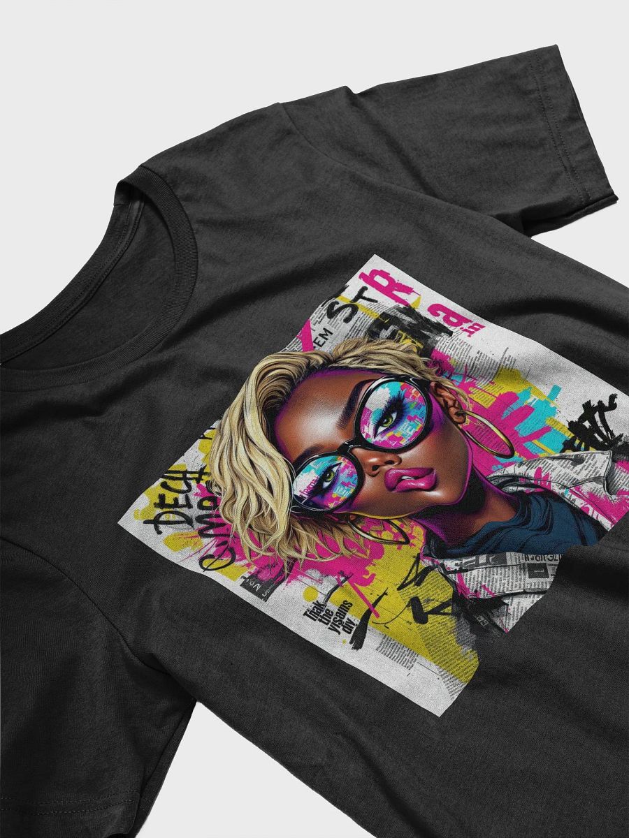 Graffiti Glamour Reflective T-Shirt product image (3)