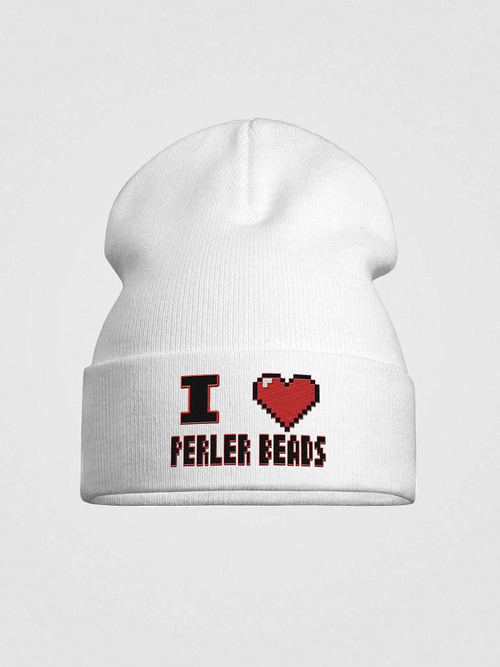 I Heart Perler Bead 2 Touque product image (1)