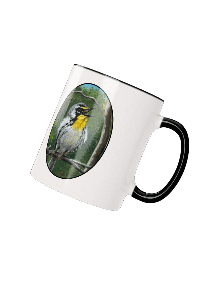 Yellow Throated Warbler in the Woods Mug product image (9)