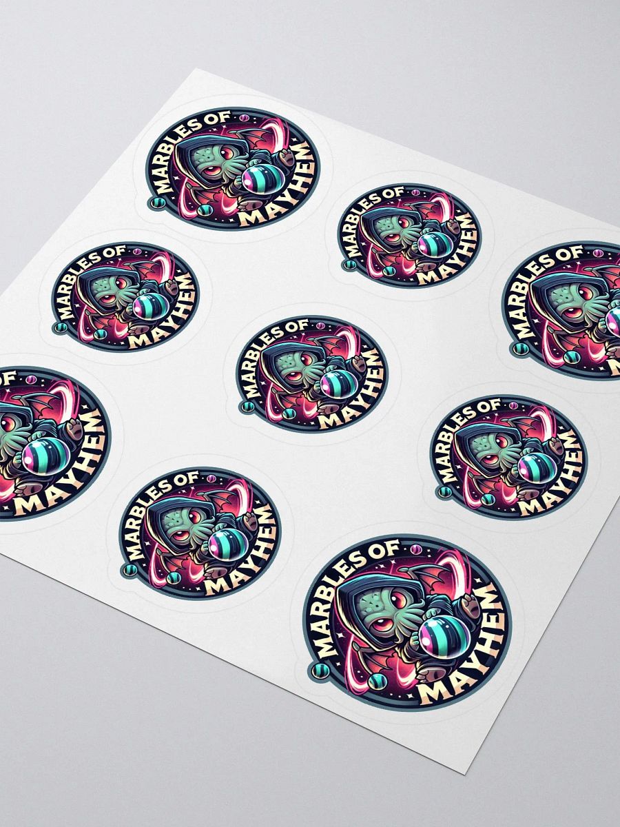 Marbles of Mayhem Sticker Pack: Stick Your Fate to the Abyss product image (3)