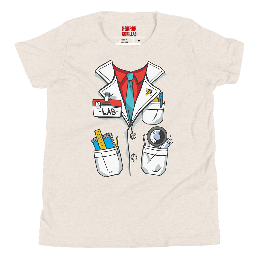 Science Lab Technician Halloween Costume Funny T-Shirt For Kids product image (14)