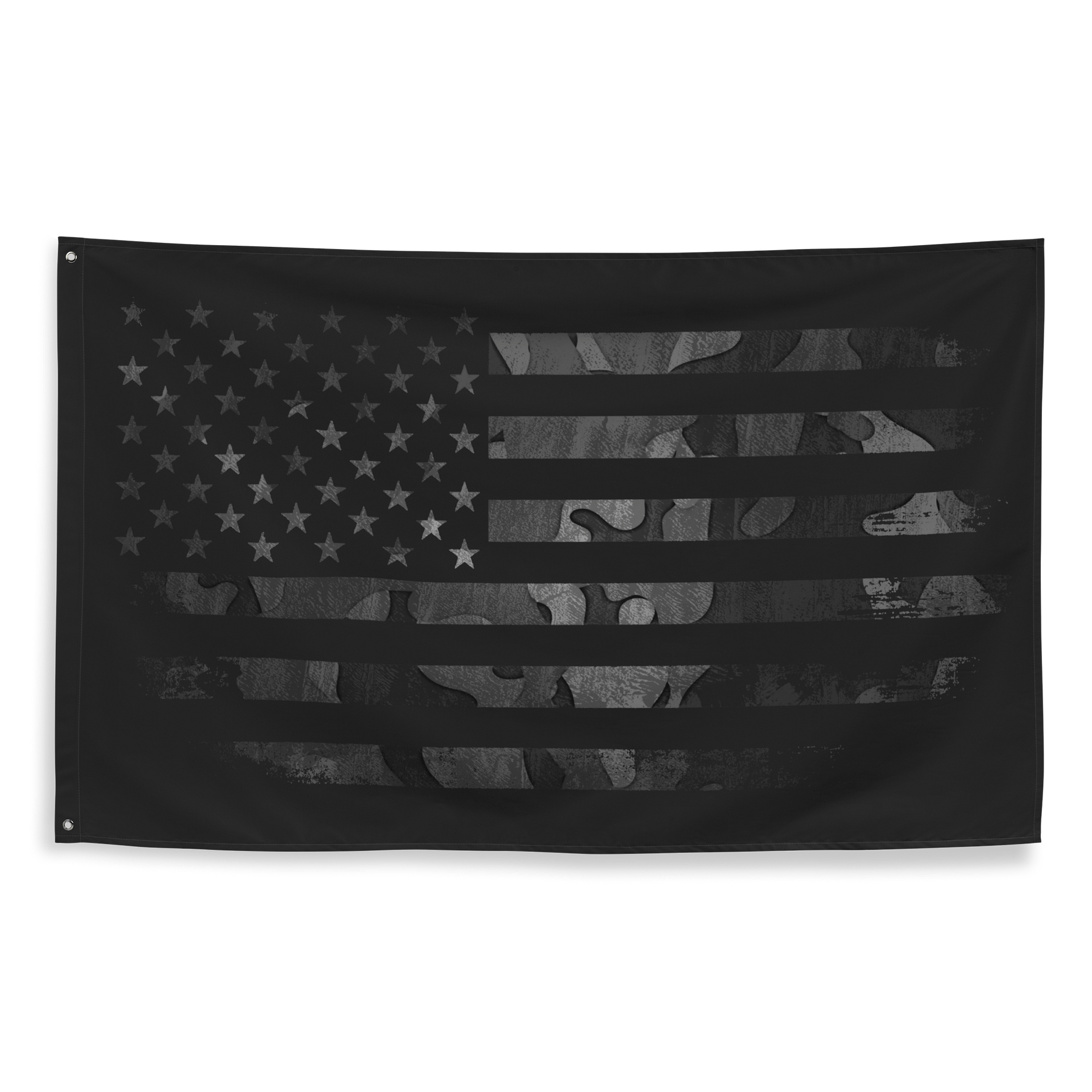 Black Camo American Wall Flag product image (1)