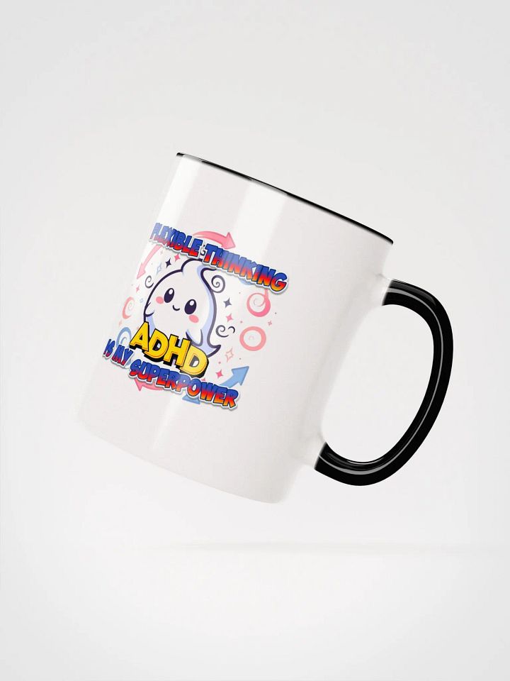 ADHD Flexible Thinking Ceramic Mug with Color Inside product image (18)