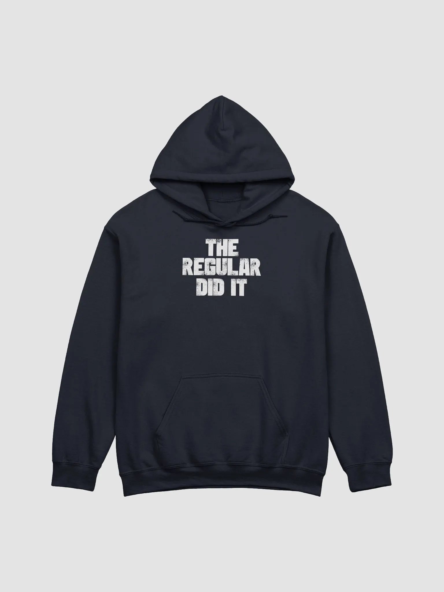 The regular did it UNISEX hoodie product image (3)