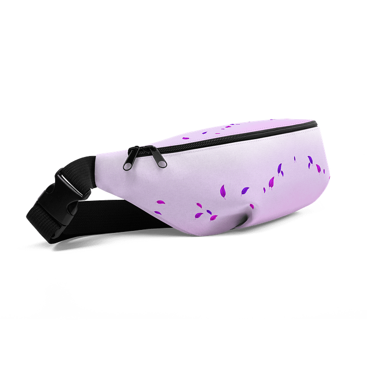 Pink Leaves In The Wind Fanny Pack product image (2)