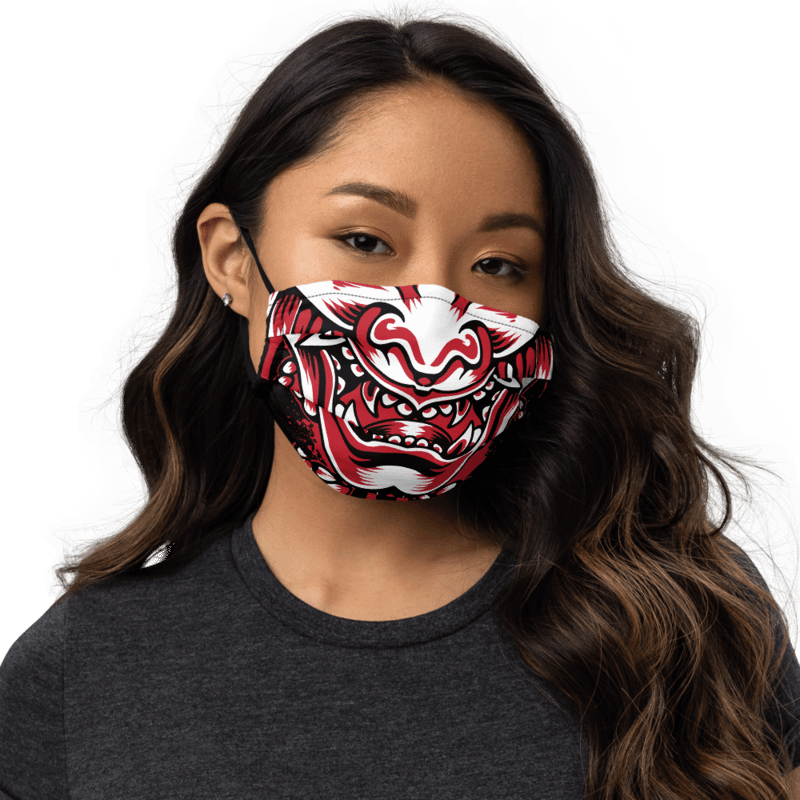 ItsGreedyy Oni Face Mask product image (1)