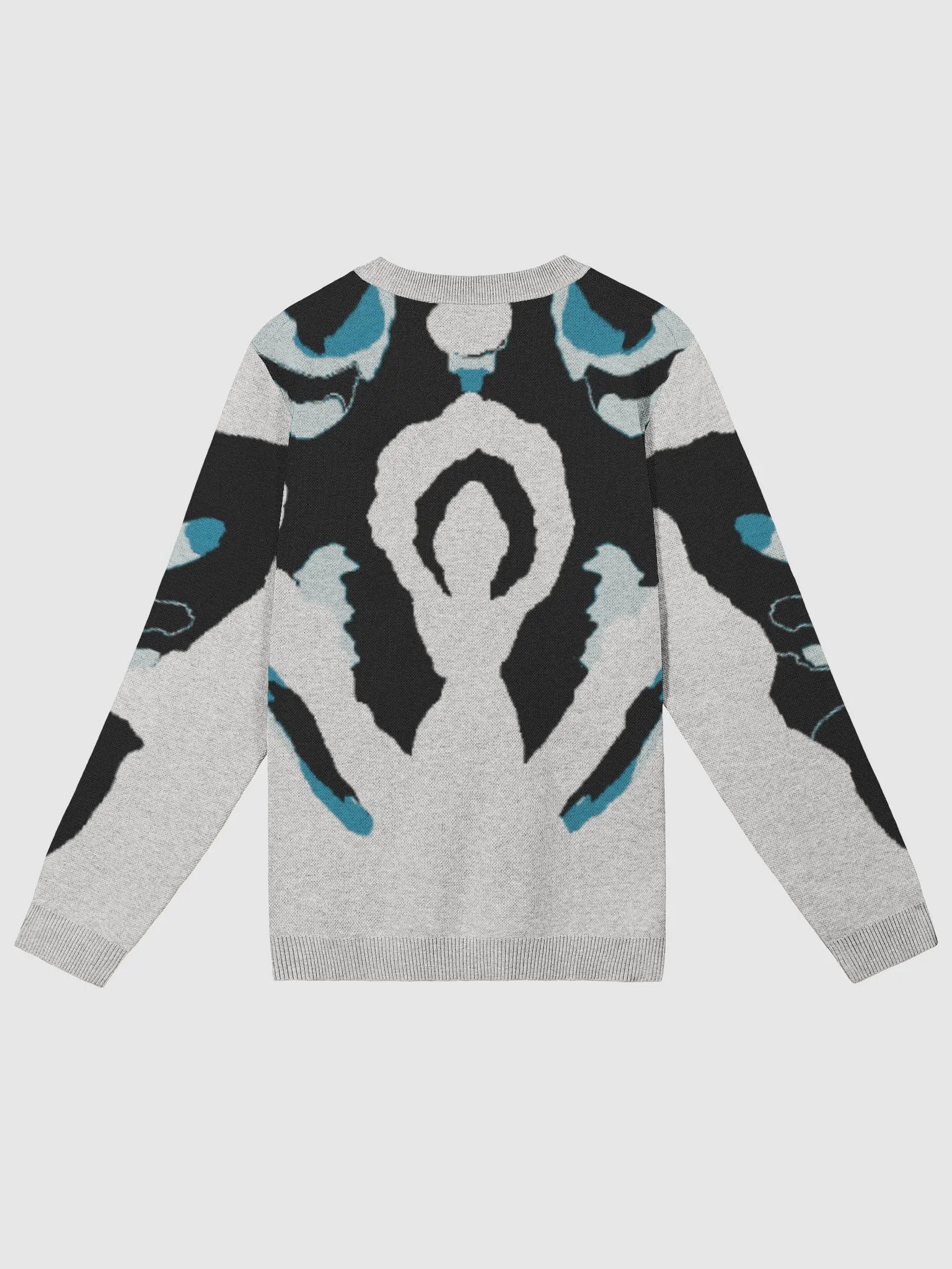 trance- knitted sweater (blue) product image (7)