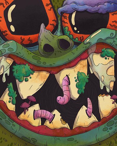 One of my favorite parts of Ren and Stimpy cartoons was when they would show a close up of a character. They were so gross wi...