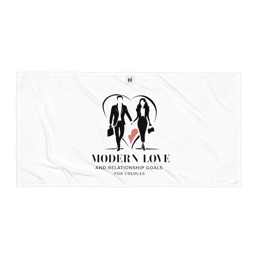 Modern Love Logo Towel product image (1)