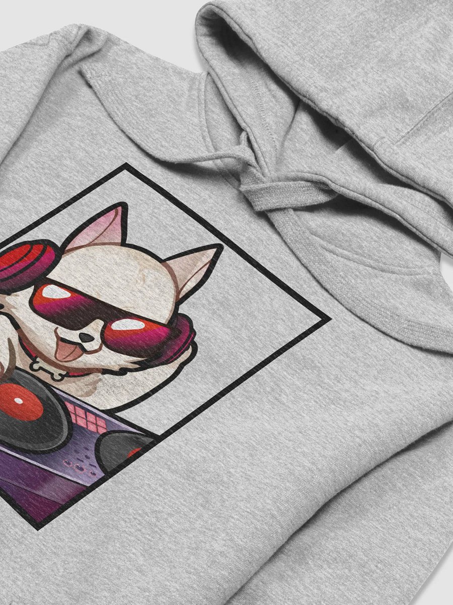 DJ Woof Hoodie (Black Border, Front Print) product image (3)
