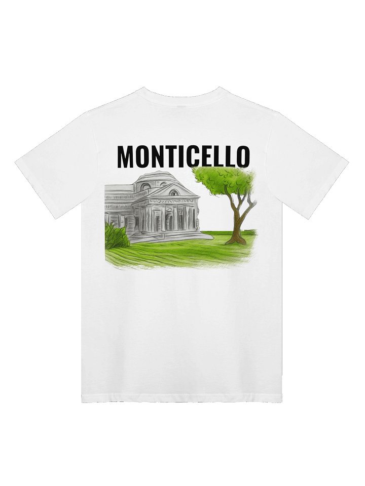 Cville Mall, and Monticello Adult Tee product image (2)