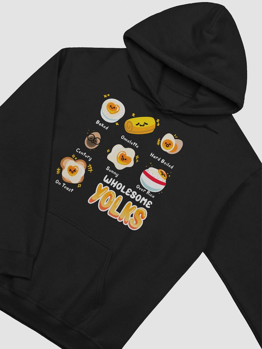 Wholesome Yolks hoodie [Century Egg Edition] product image (3)