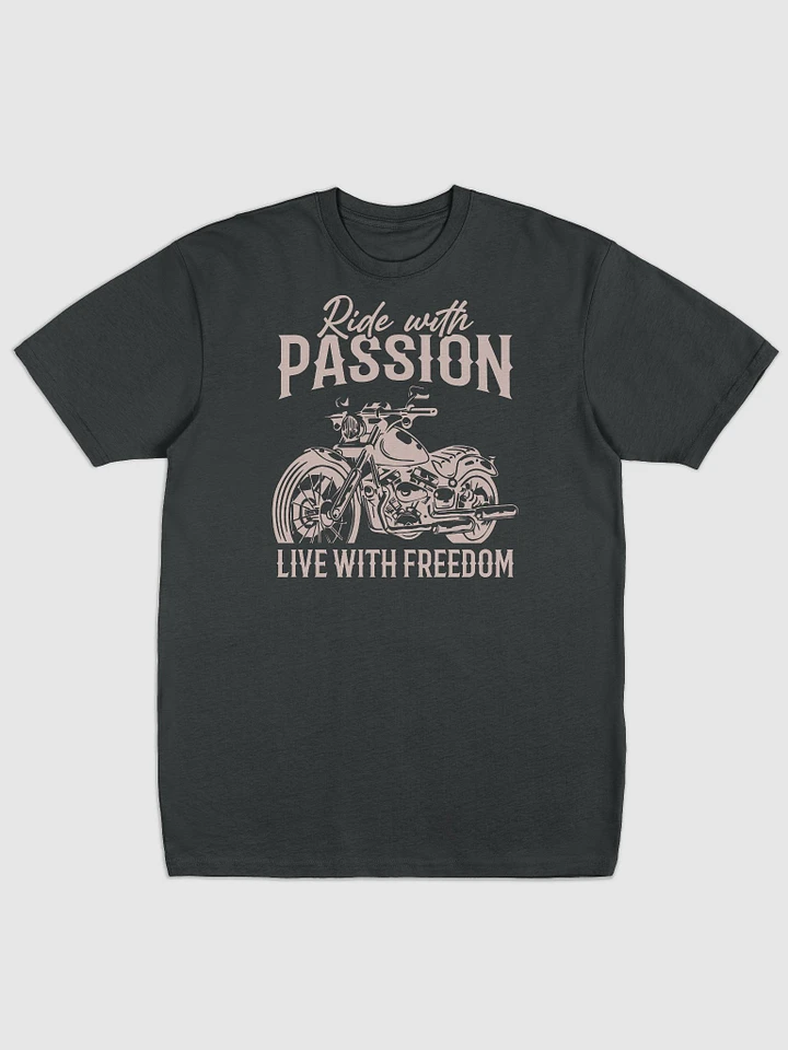 Passion & Freedom Motorcycle Graphic Tee product image (1)