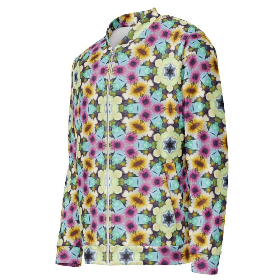Kaleidoscopic Floral Bomber Jacket product image (3)
