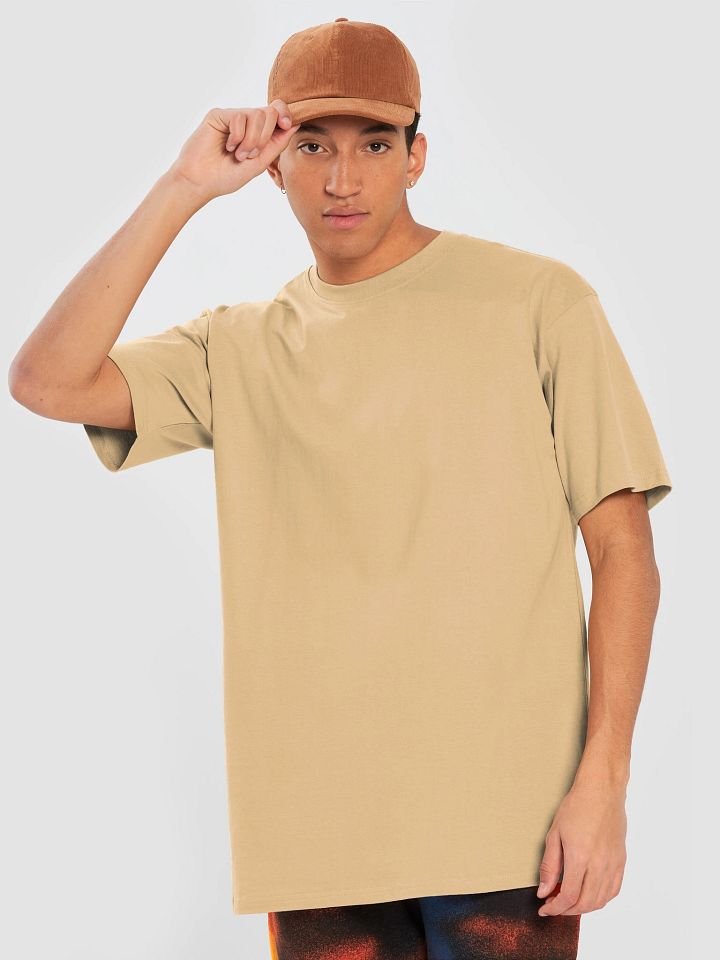 Plain Color Vintage Gold T-Shirt product image (1)