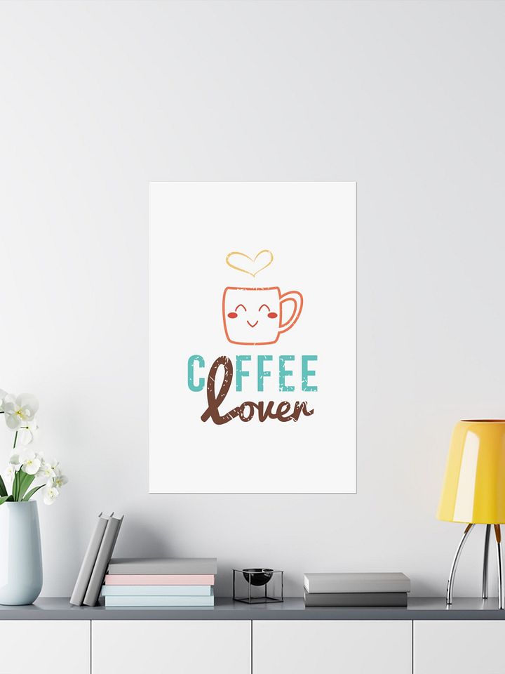 Vintage Coffee Shop Aesthetic - Coffee Lover Poster for Home & Cafe Decor product image (1)