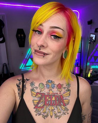 ‼️MASSIVE PHOTO DUMP‼️

First off I have new hair now! This is my natural hair length and thickness, just with fun colors 💛🩷
...