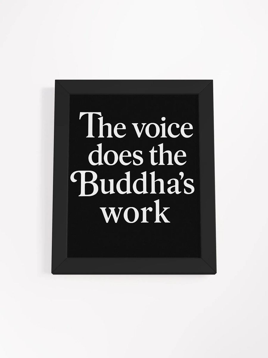 Framed Nichiren Buddhism Poster product image (1)