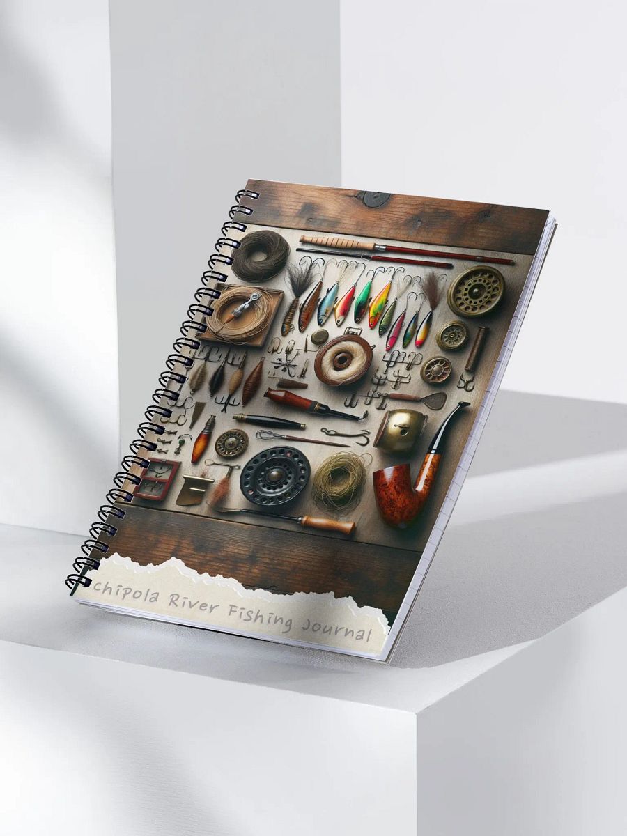 Fishing Journal Spiral Notebook product image (4)