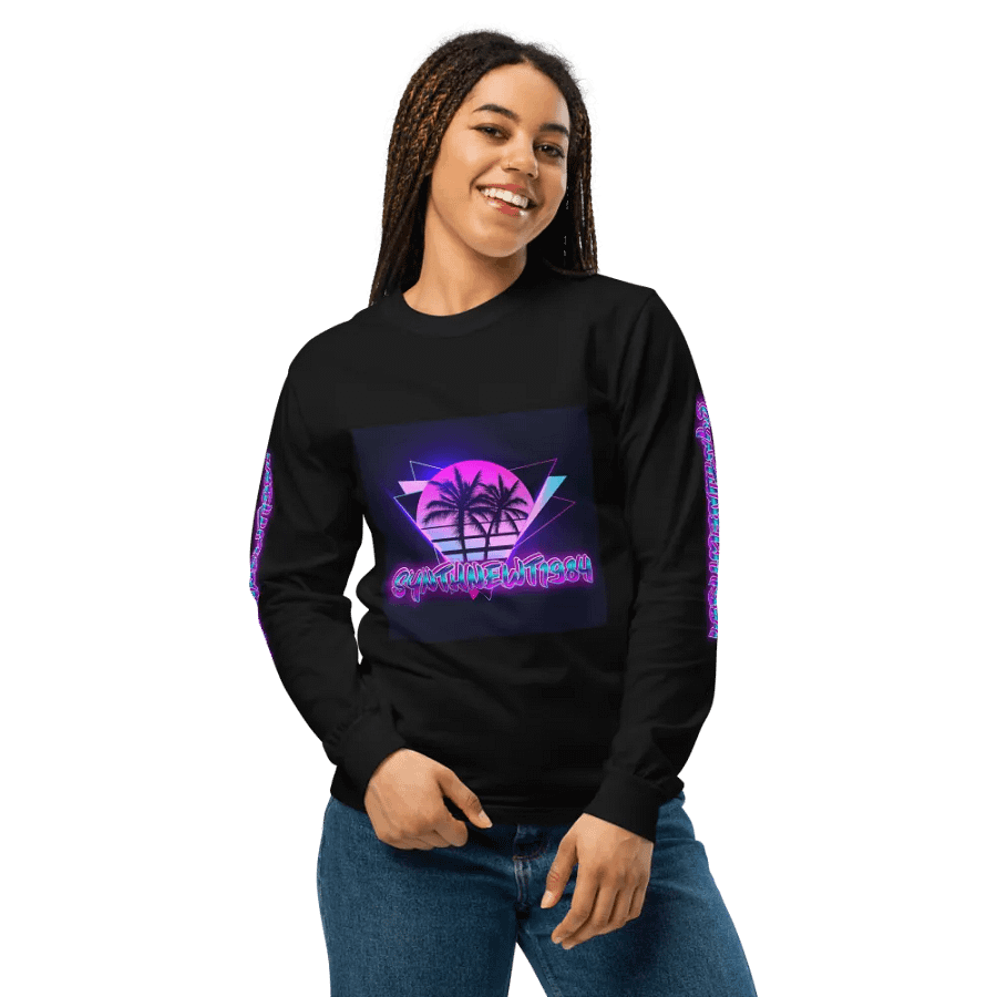 SynthNewt1984 Logo Long Sleeve product image (5)