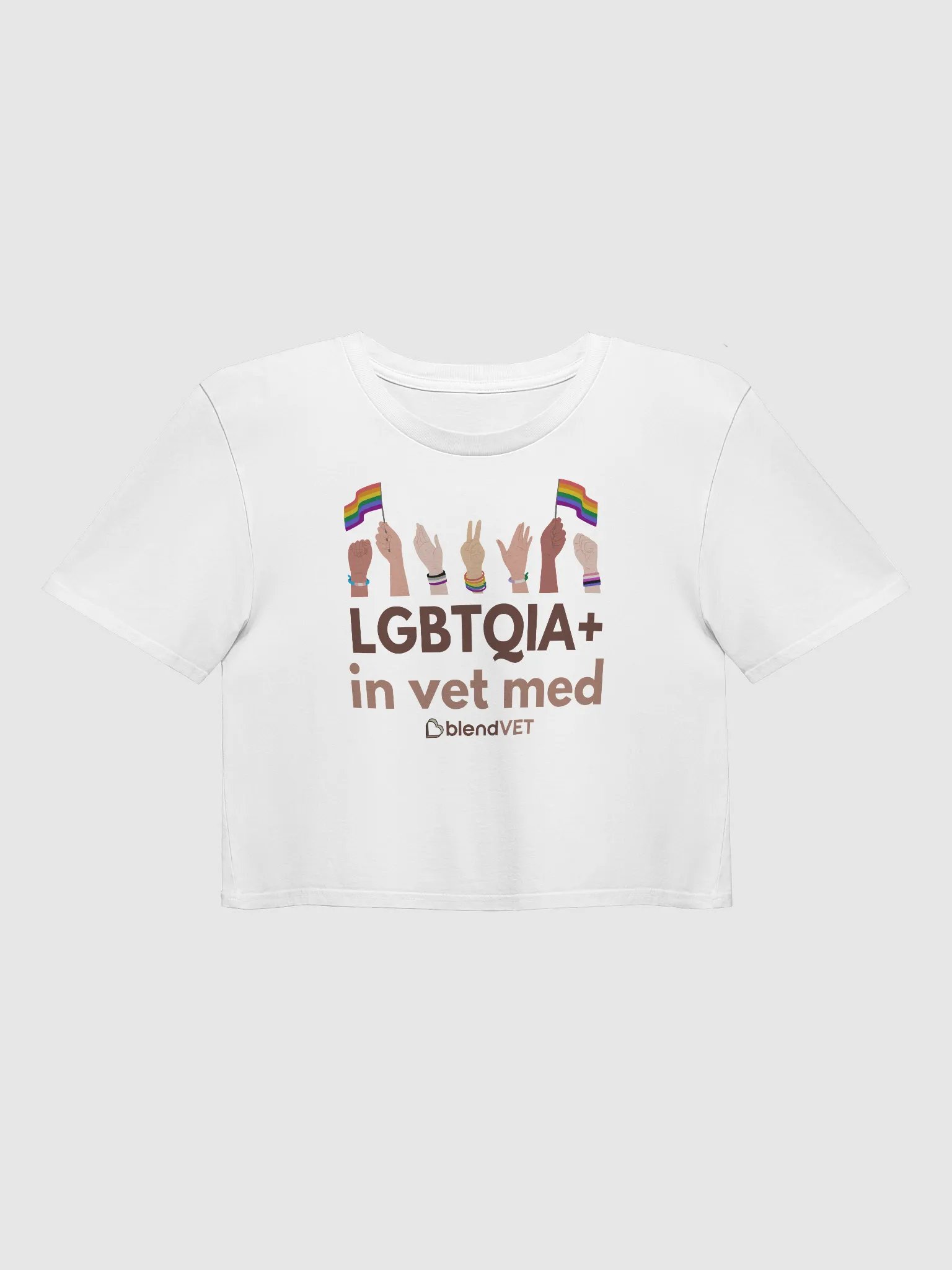 LGBTQIA+ in Vet Med Crop Top product image (9)