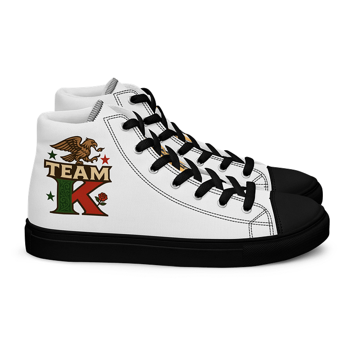 Team K Mexico Women's High Top Canvas Shoes product image (2)