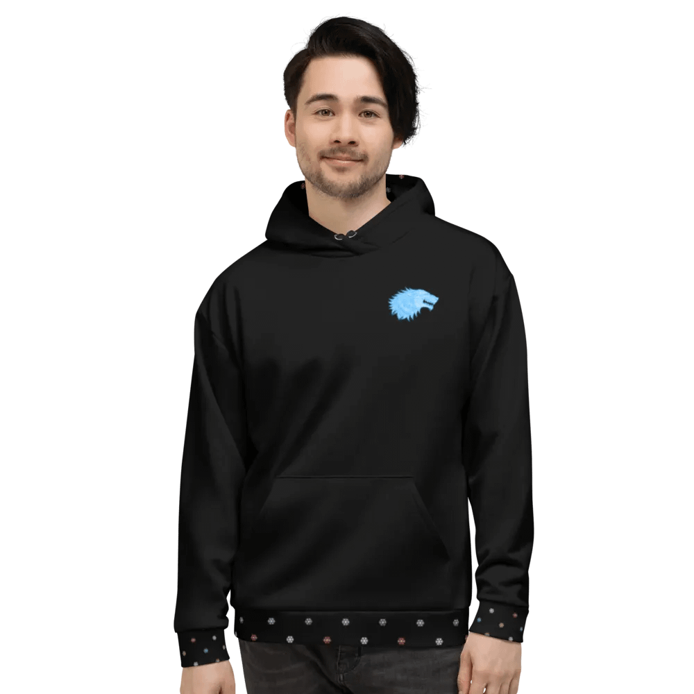 Black Winter is Here Hoodie - back product image (2)