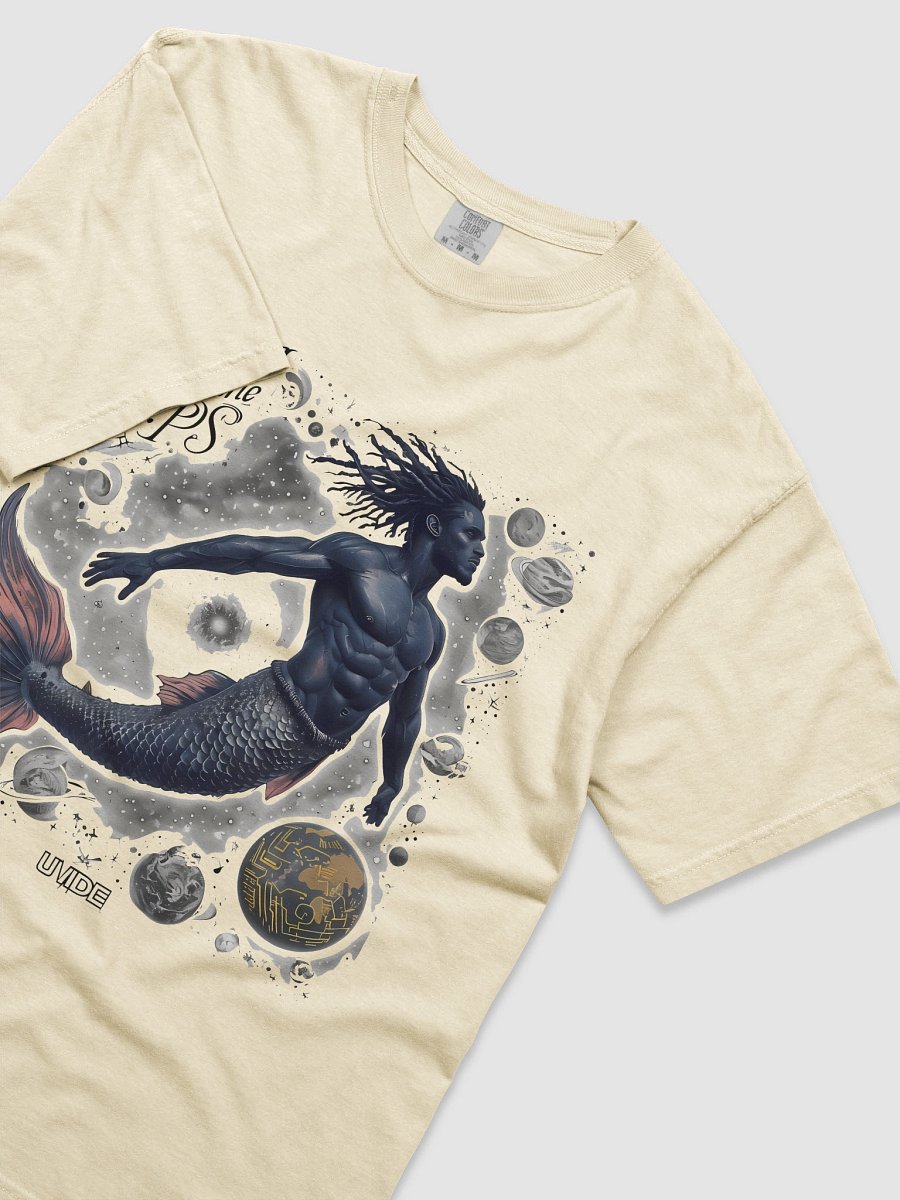 Mystical Merman: Swimming Through the Cosmic VVPS Heavyweight T-Shirt product image (19)