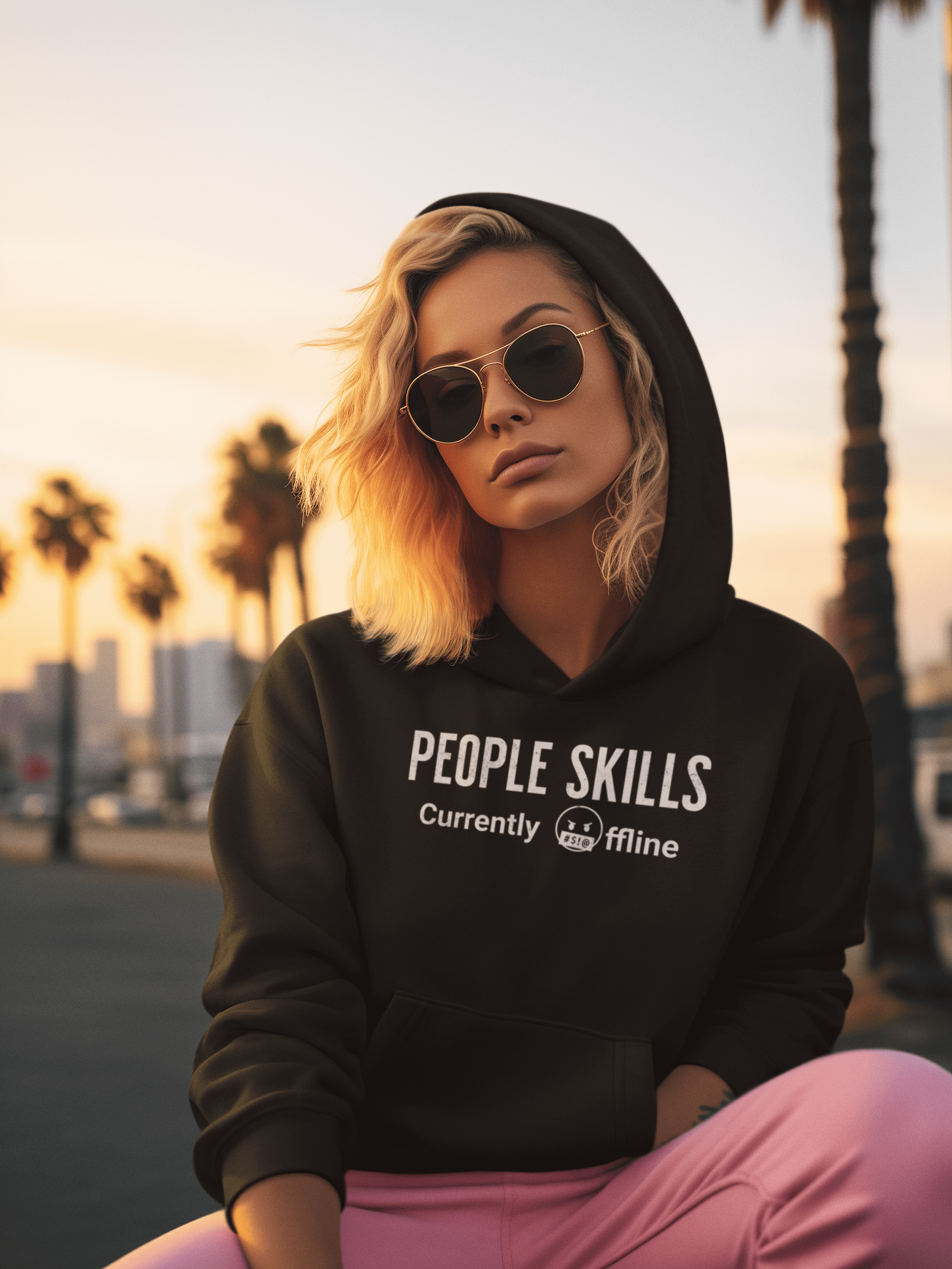 People Skills Currently Offline Hoodie (Unisex) product image (6)