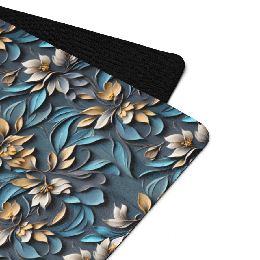 Yoga Mat - Sculpted Floral Pattern product image (6)