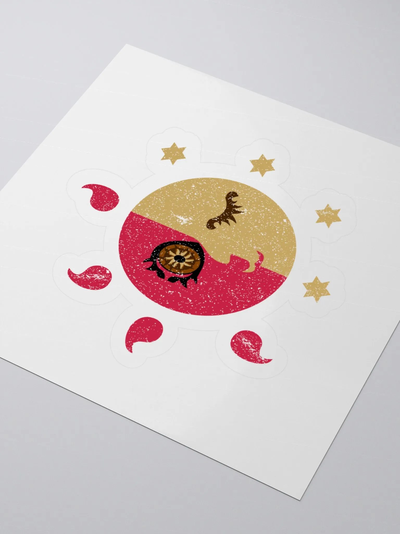 Shining Force: Rindo Circus Sunmoon (Distressed) Sticker product image (3)
