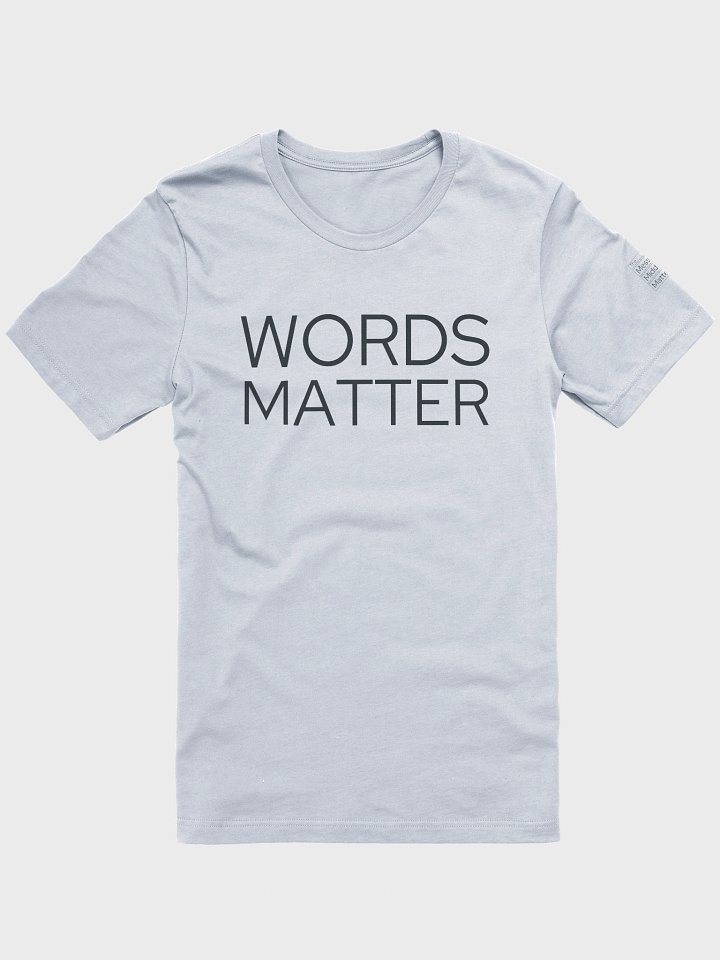 Words Matter - Slim-fit Tee product image (1)