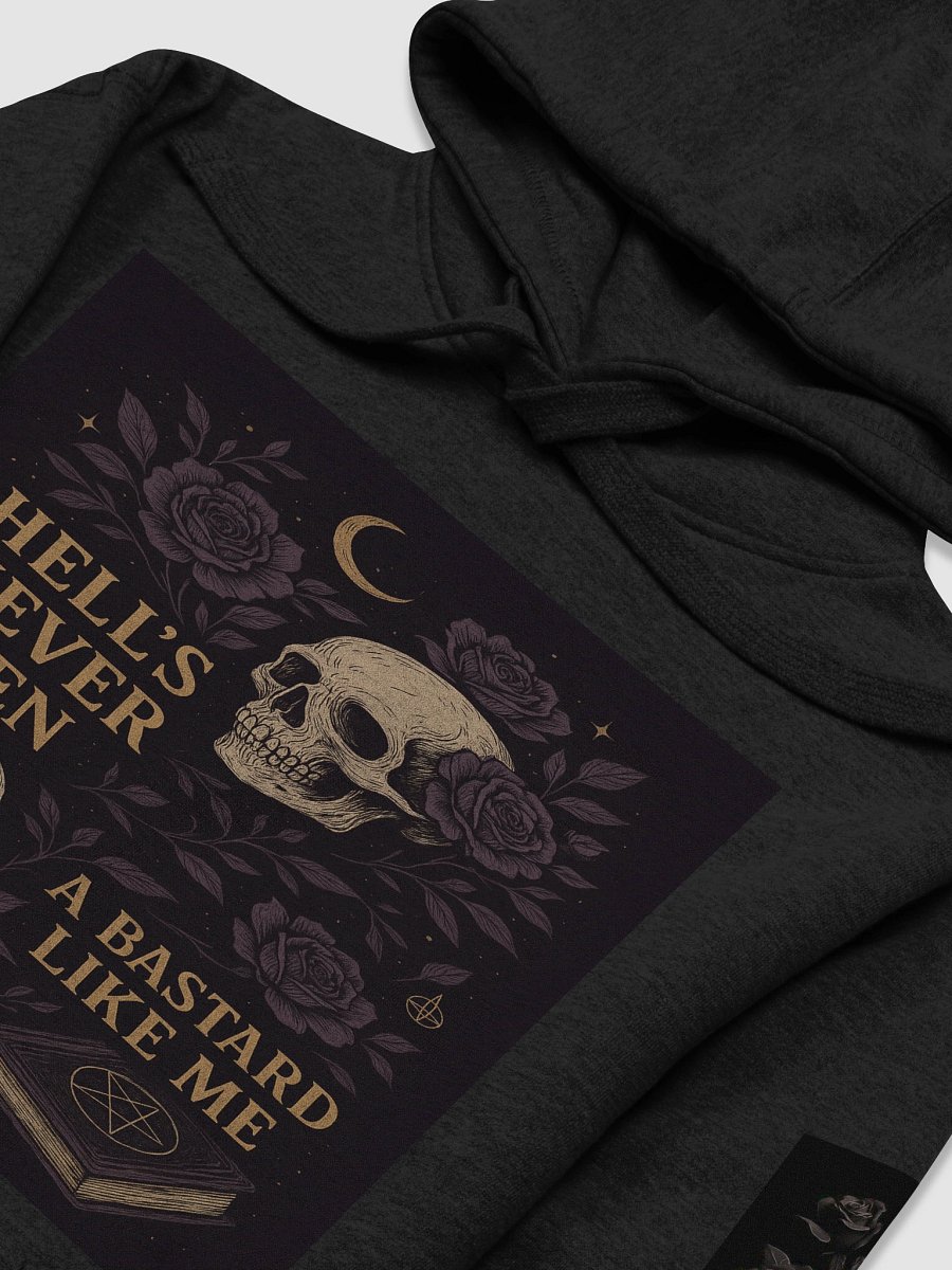 Gothic Rose Skull Unisex Hoodie product image (3)