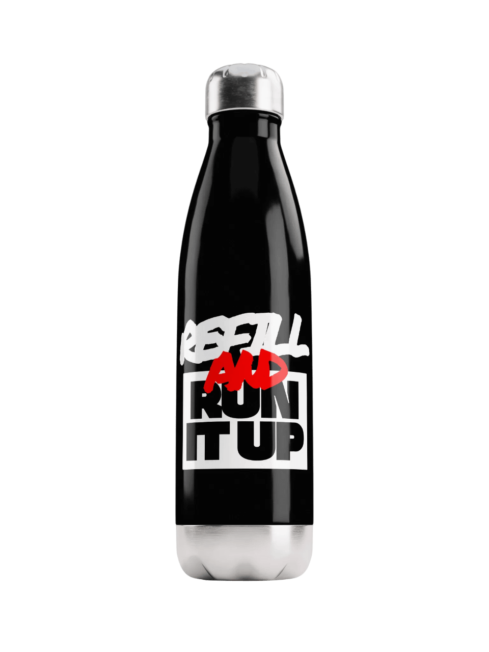 Run It Up Stainless Steel Water Bottle product image (1)