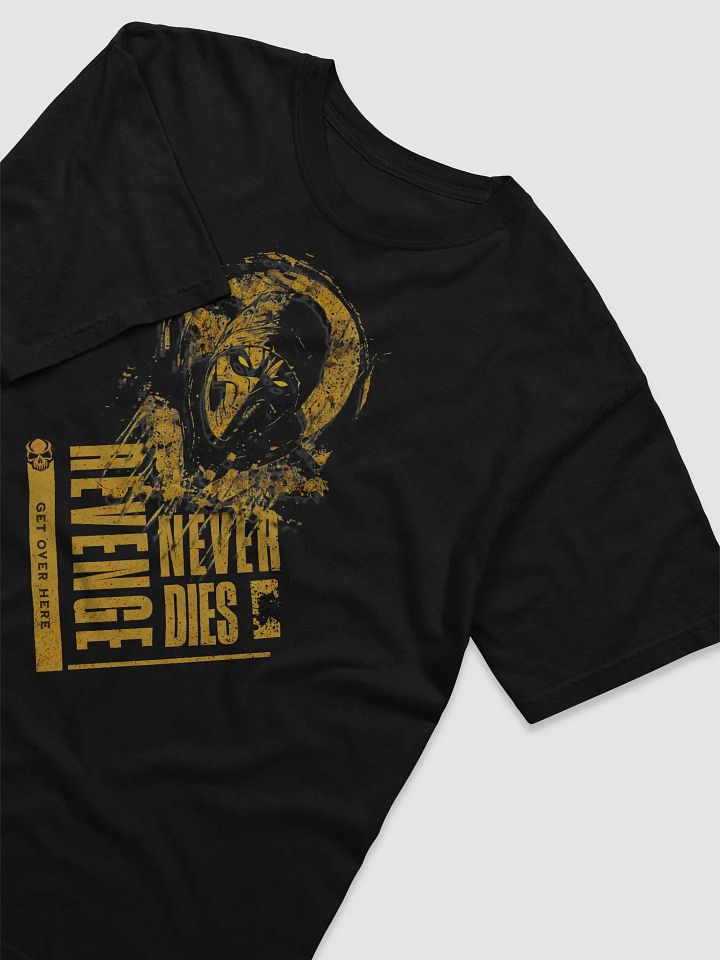 Scorpion The Yellow Revenge Heavyweight Black Tee product image (1)