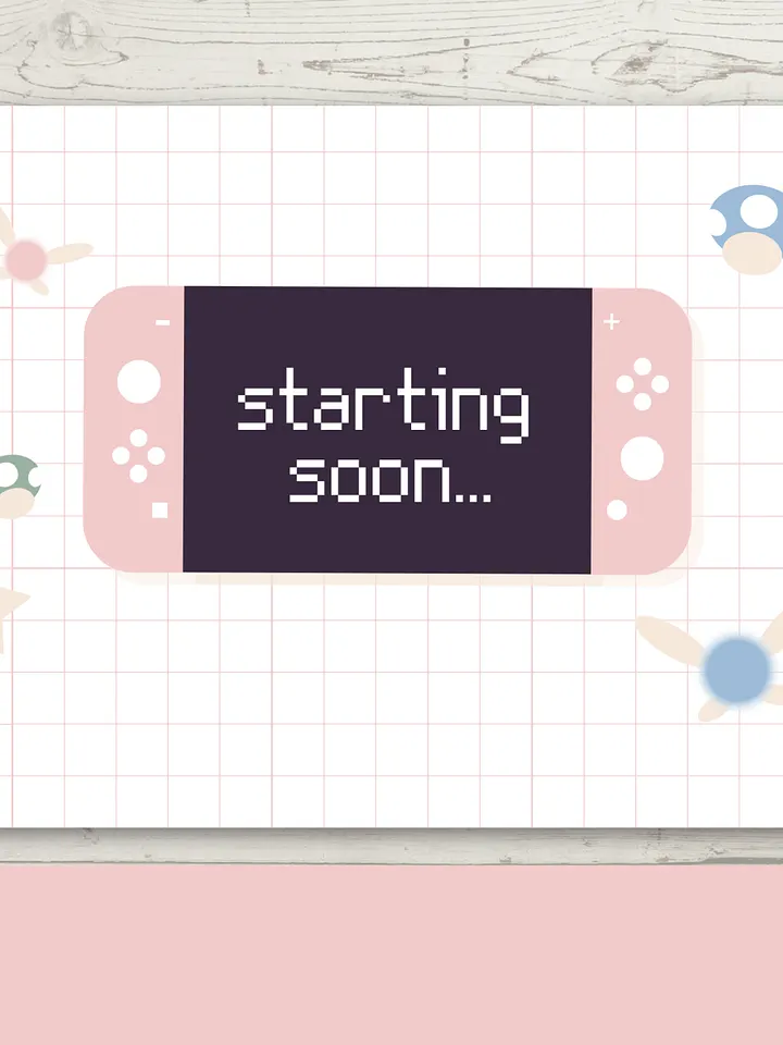 Cozy Gamer Animated Twitch Screens product image (1)