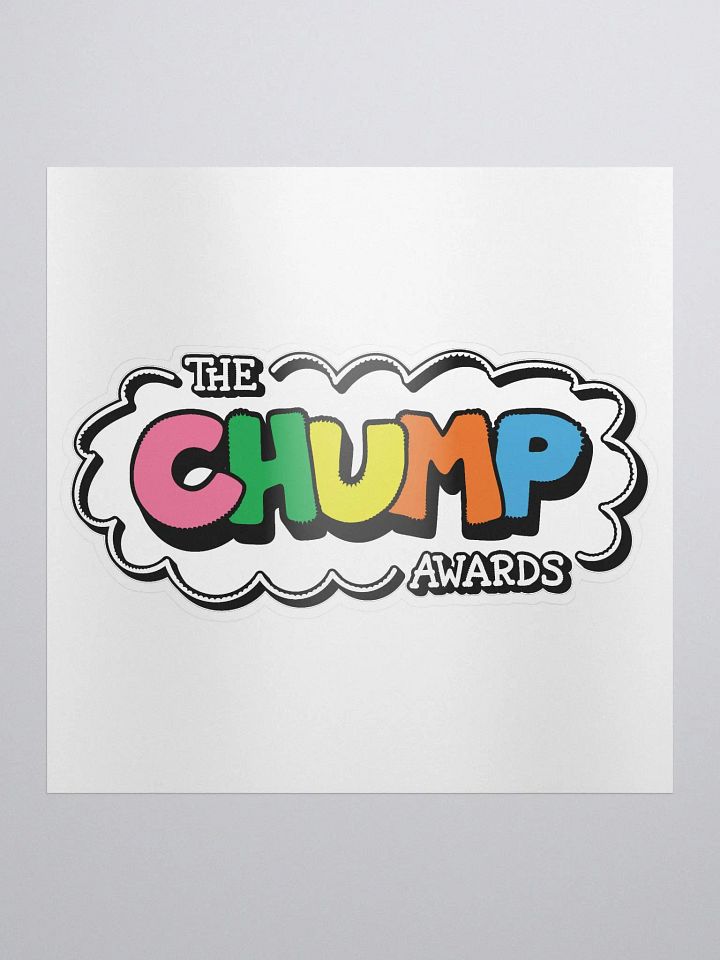 The Chump Awards Sticker product image (2)