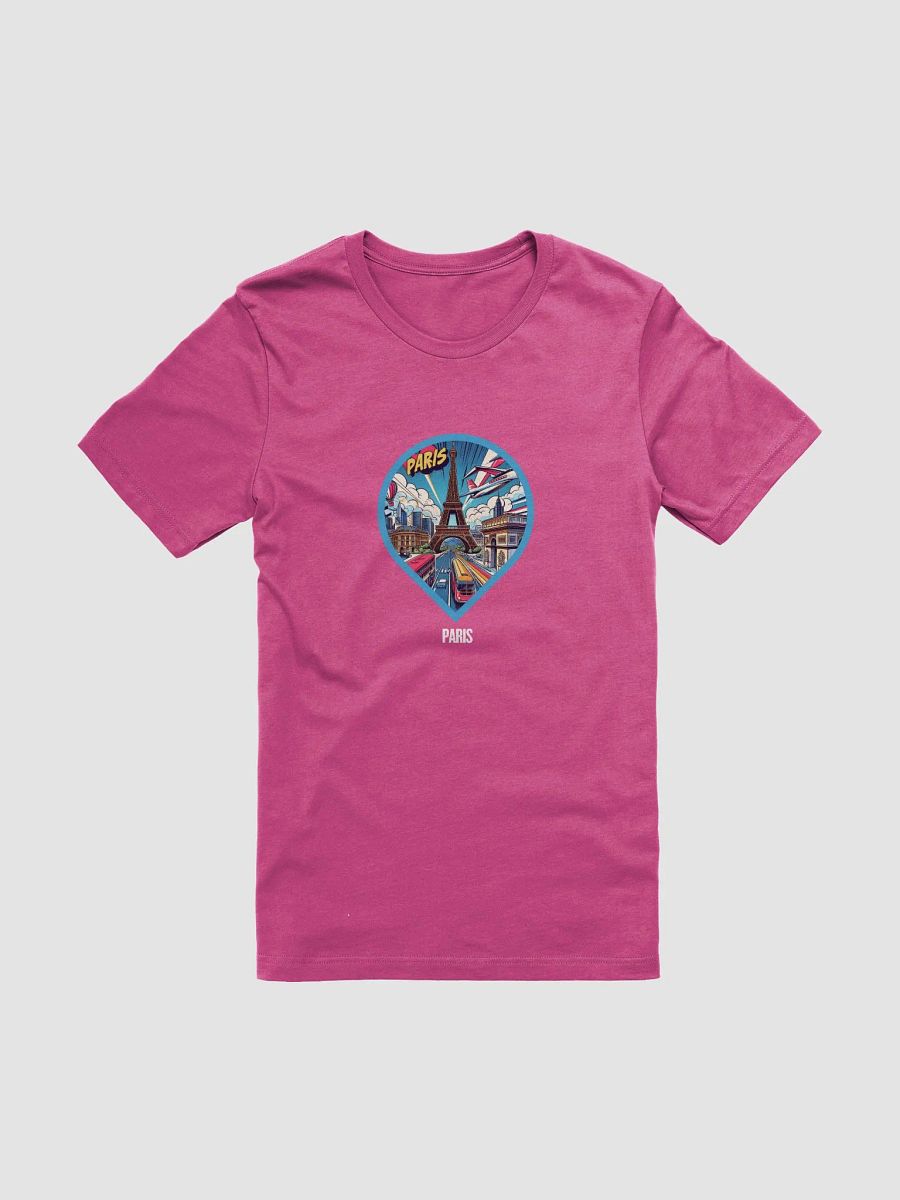 Bella+Canvas Supersoft T-Shirt | AI design paris city product image (2)