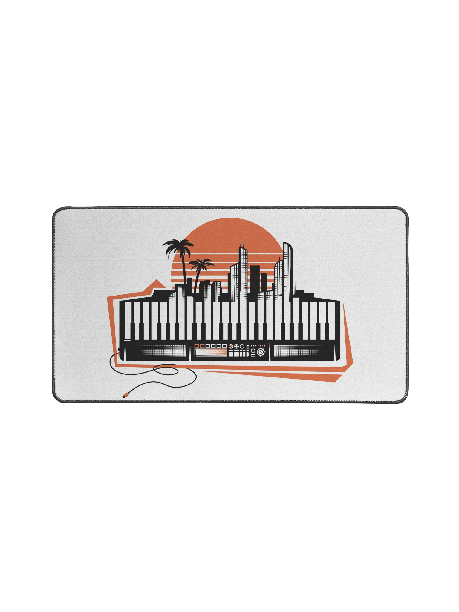Keyboard City desk mat product image (1)