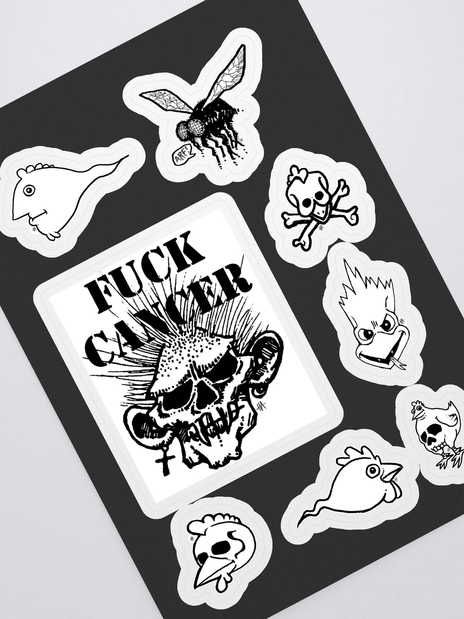 Haddock | Slaps Sticker Sheet product image (1)
