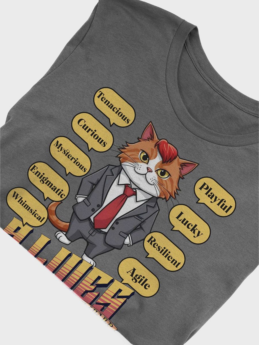 9 Lives Forever Anthro Cat T-Shirt product image (3)