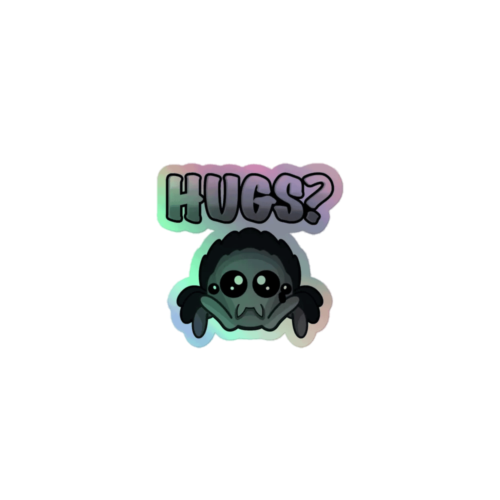 Hugs Holographic Sticker product image (1)
