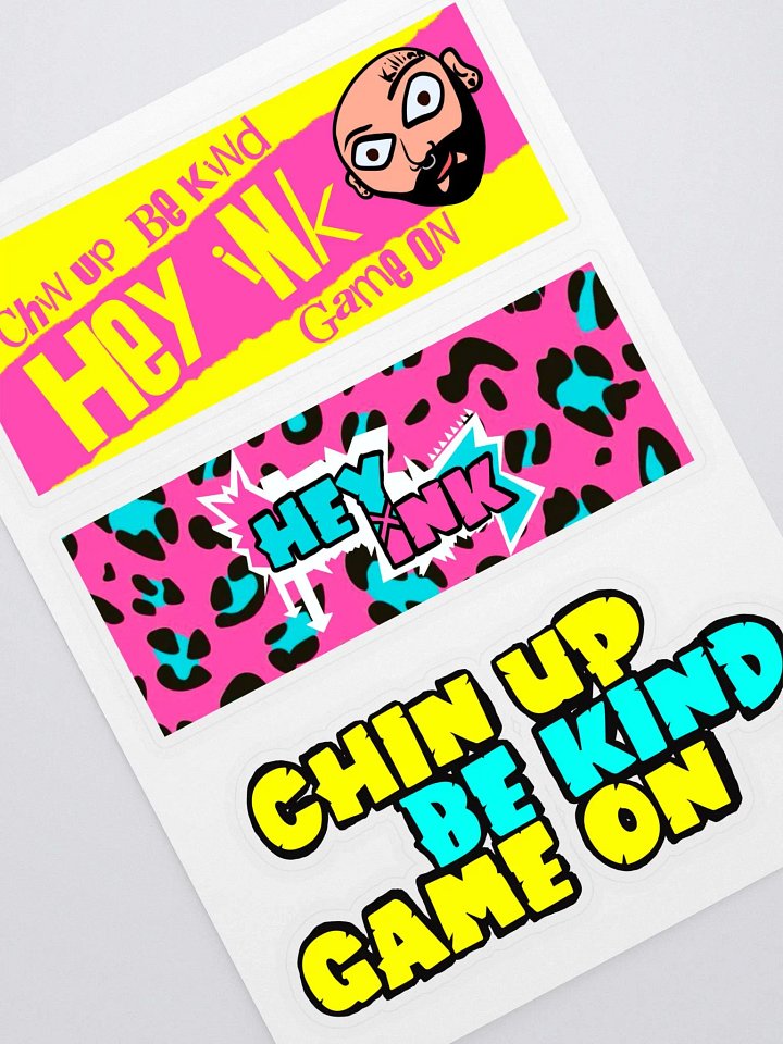 Hey Ink Sticker Sheet product image (1)