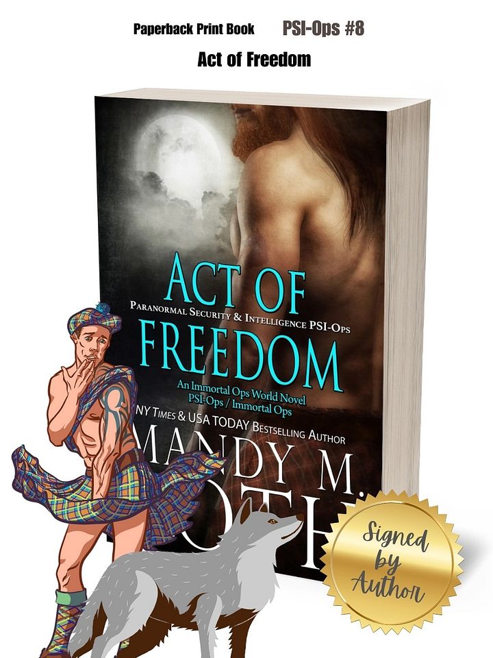 Act of Freedom Signed Paperback Print Book product image (1)