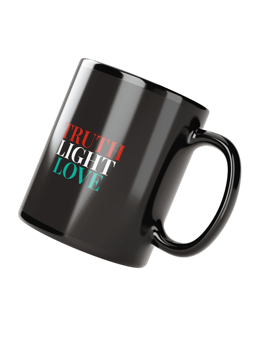 Truth Light Love - Black Mug (Style 4) product image (2)