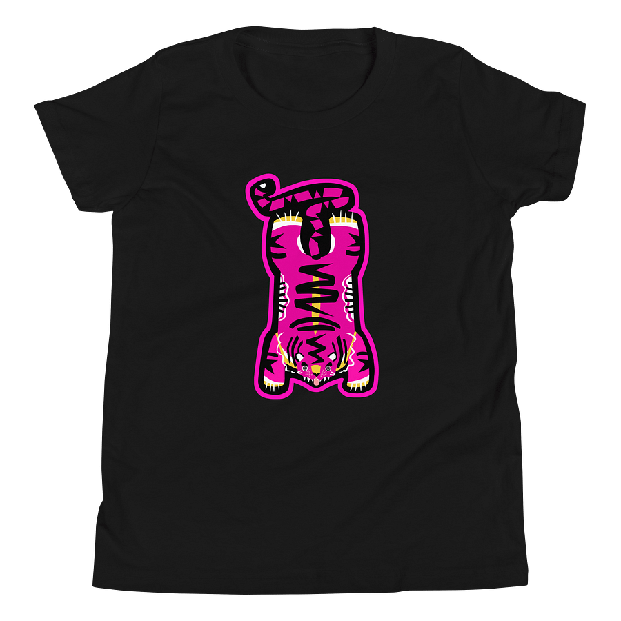 Electric Tiger in Pink - Youth T-shirt product image (8)