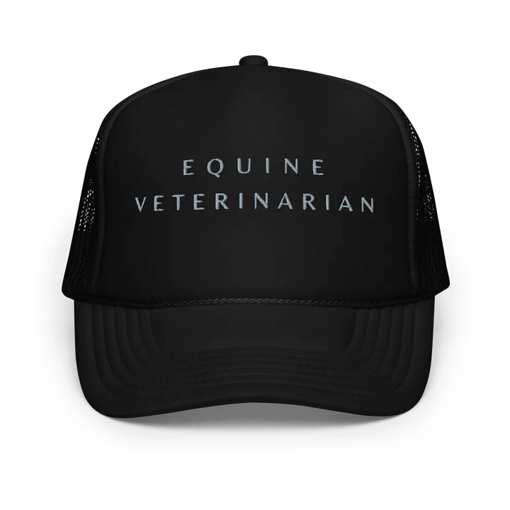 "Equine veterinarian" embroidery hat product image (1)