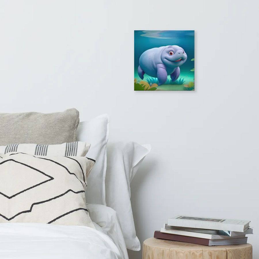 Endangered Species - Mexico - Manatee Canvas Art product image (7)