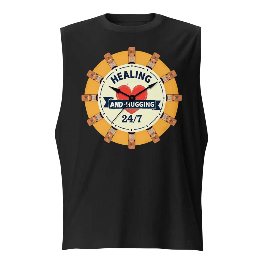 Healing 24/7 Bandage Clock Muscle Tank product image (1)