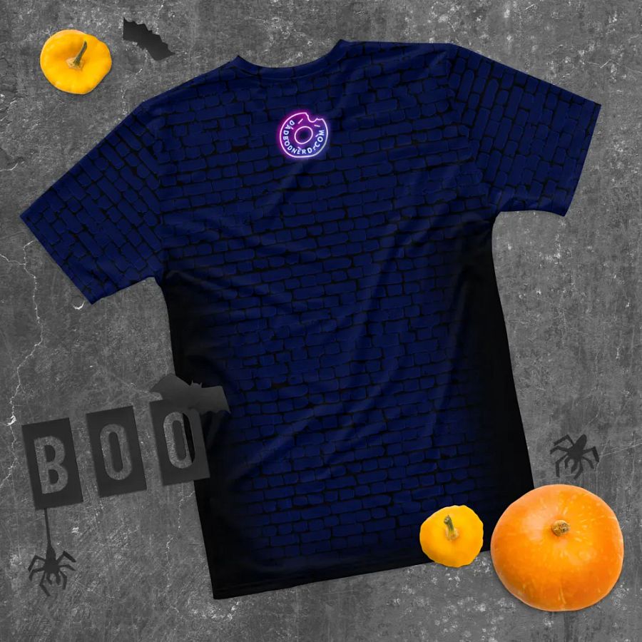 DBN Neon Sign on Blue Bricks - All-Over T-Shirt | #MadeByMELO product image (10)